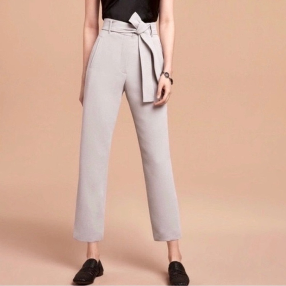 ISO!! Wilfred tie front pant (regular or short) size 00 in ‘Vin Gris’ colour